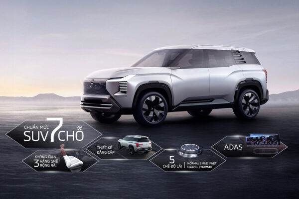 C-SUV 7 chỗ cho gia đình: Mitsubishi DST Concept