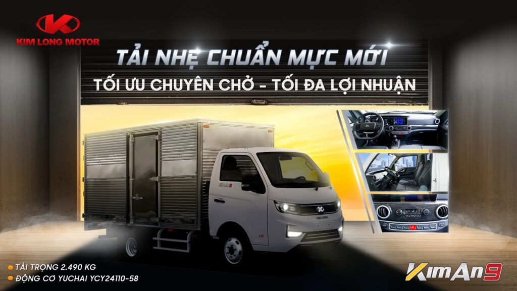 Ra mắt KIMAN9: Giá và điểm nhấn xe tải nhẹ Euro 5