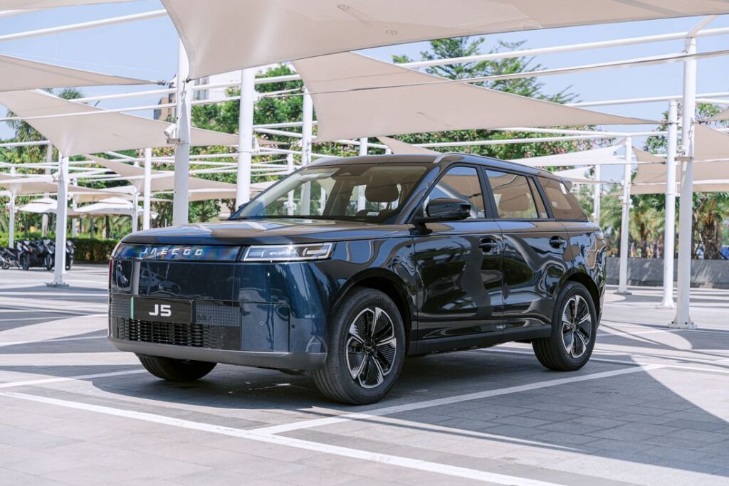 Jaecoo J5 EV dẫn đầu doanh số xe điện tại Thái Lan