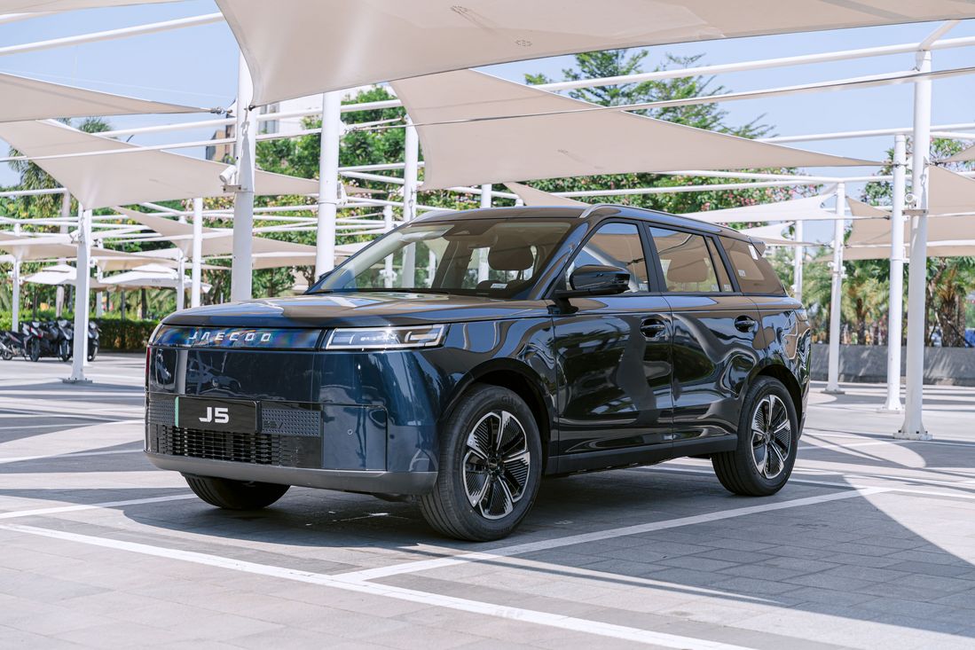 Jaecoo J5 EV dẫn đầu doanh số xe điện tại Thái Lan