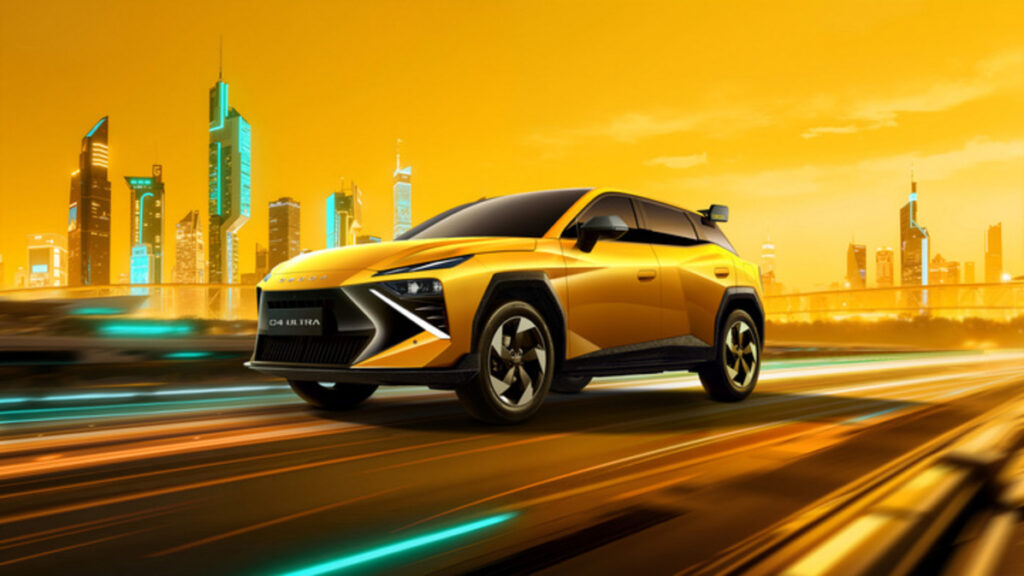 Omoda 4 bắt đầu sản xuất với mục tiêu 1 triệu xe vào 2027