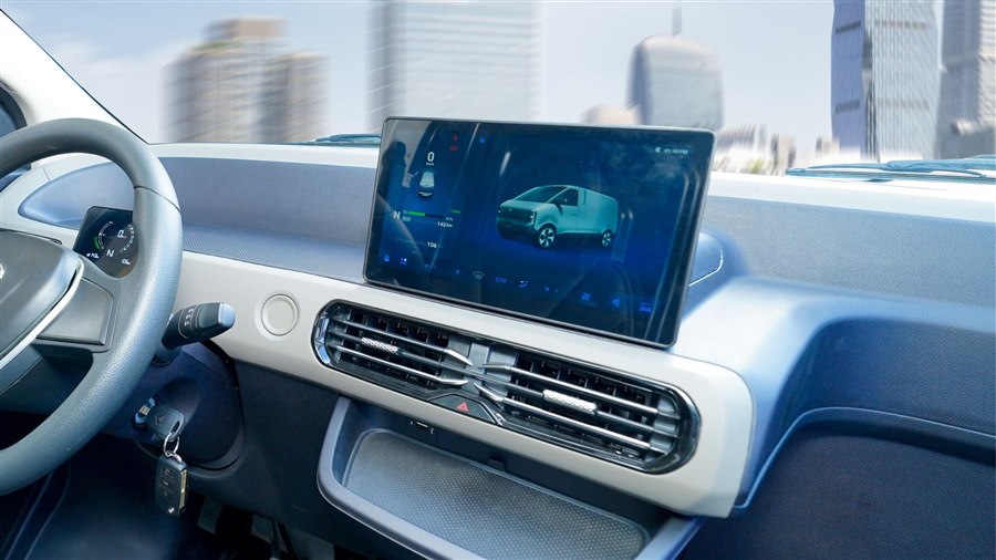 Van điện GK 48EV – màn hình cảm ứng 10.1 inch