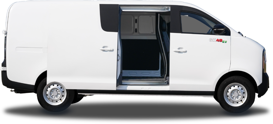 Van điện GK 48EV – cửa trượt hông mở rộng tiện lợi