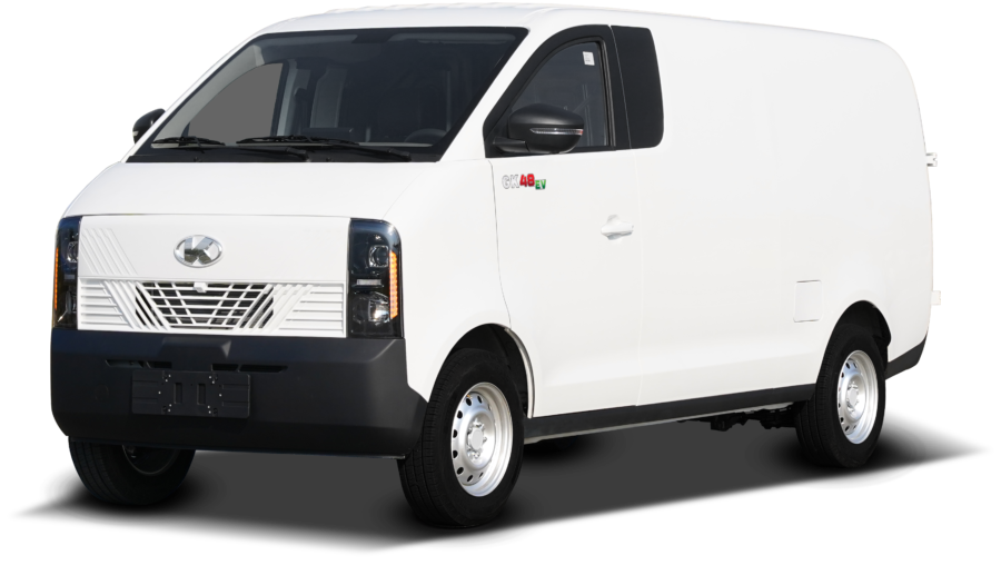 Van điện GK 48EV – góc phối cảnh nghiêng phải