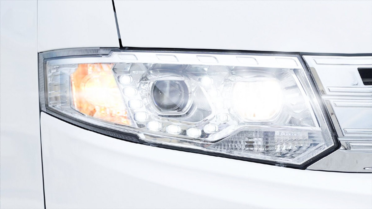 Cụm đèn pha LED Daylight xe Kim Long X9