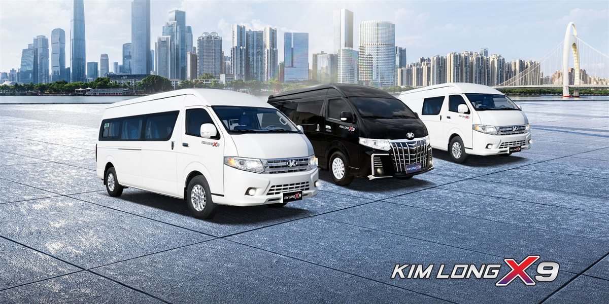 Kim Long X9 16 chỗ từ đại lý chính hãng