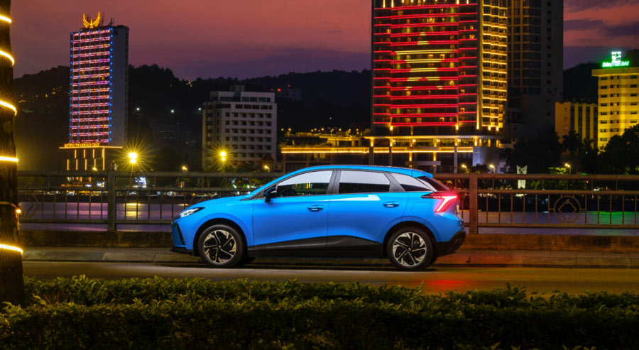 Trọng lượng và khả năng vận hành đô thị MG4 EV