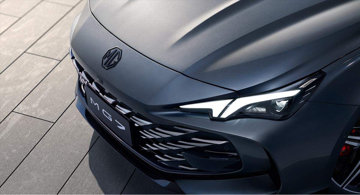 MG7 nhìn từ phía sau