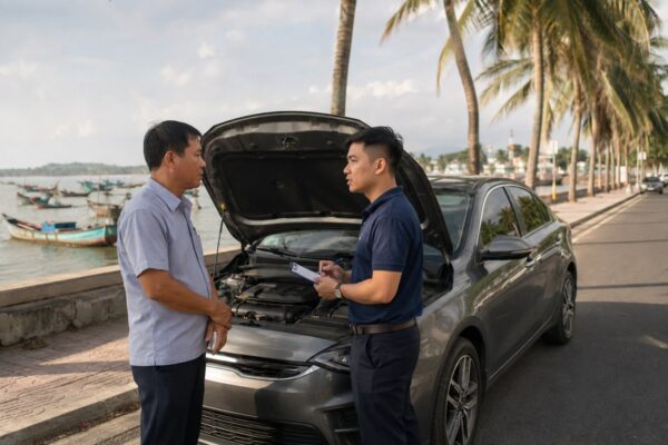 Thẩm định xe khi bán ô tô cũ ở Kiên Giang, ven biển Rạch Giá