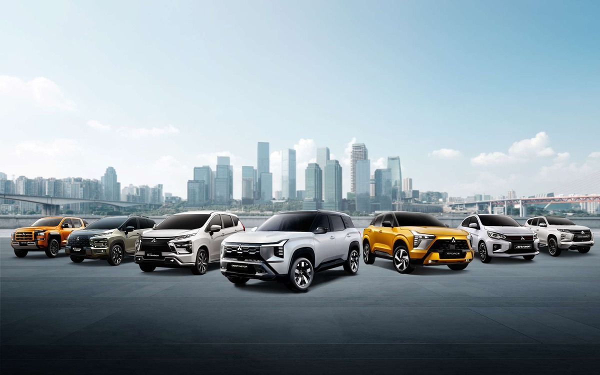 Đội hình các dòng xe Mitsubishi Việt Nam: Triton, Xpander Cross, Xpander, Destinator, Xforce, Attrage, Pajero Sport