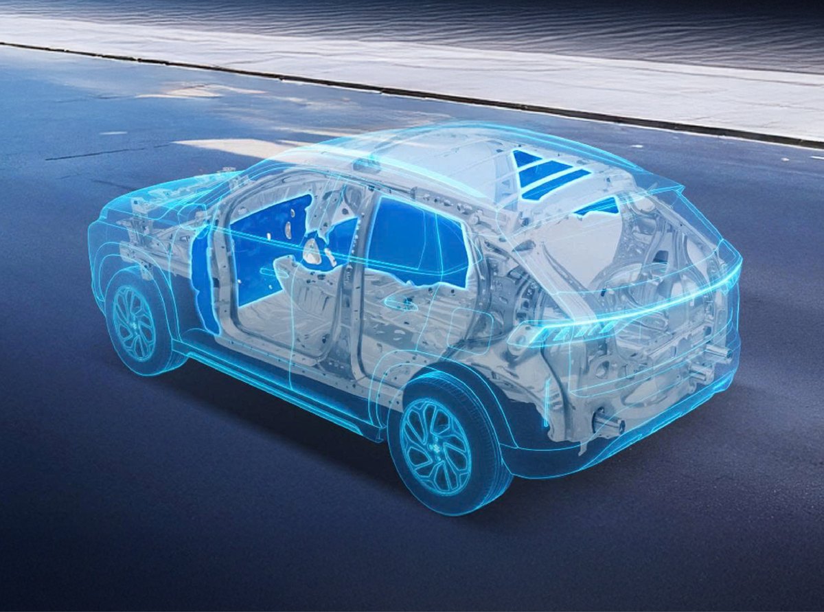 Vật liệu cách âm bố trí trong thân xe Suzuki Fronx