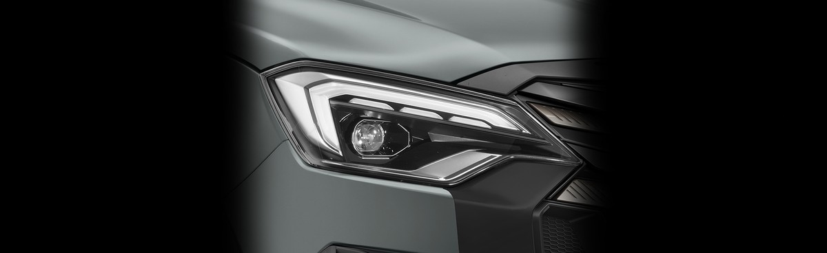 Cụm đèn pha Bi-LED của Isuzu D-Max 2026