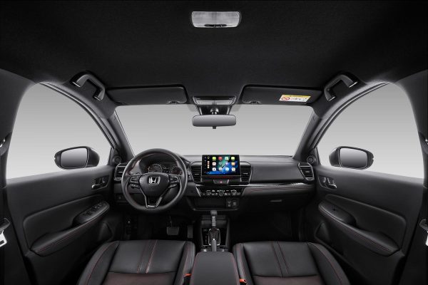 Khoang nội thất Honda City bản nâng cấp với màn hình giải trí trung tâm