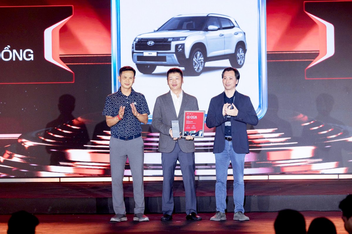 Hyundai Creta nhận giải xe gia đình hạng dưới 600 triệu đồng