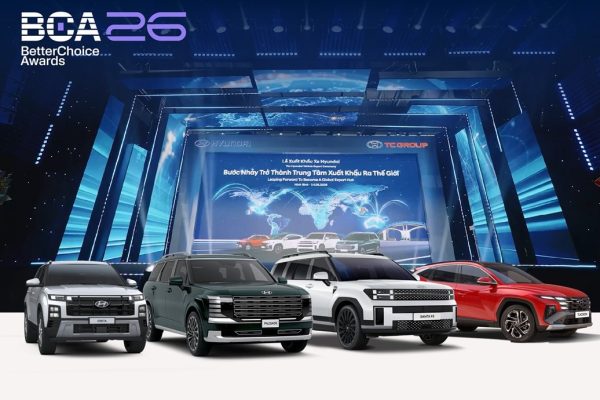 Hyundai Creta, Palisade, Santa Fe và Tucson tại sự kiện xuất khẩu xe Hyundai
