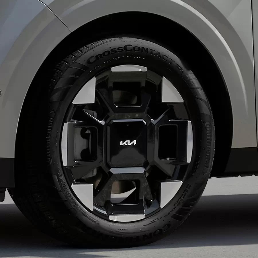 Mâm xe 19 inch của New Carnival